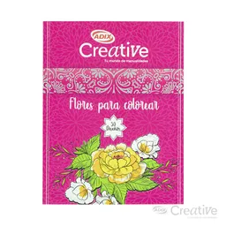 Libro Para Pintar Flores