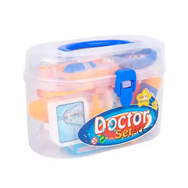 Set Doctor Juguete Caja Accesorios Minidoctor Niños