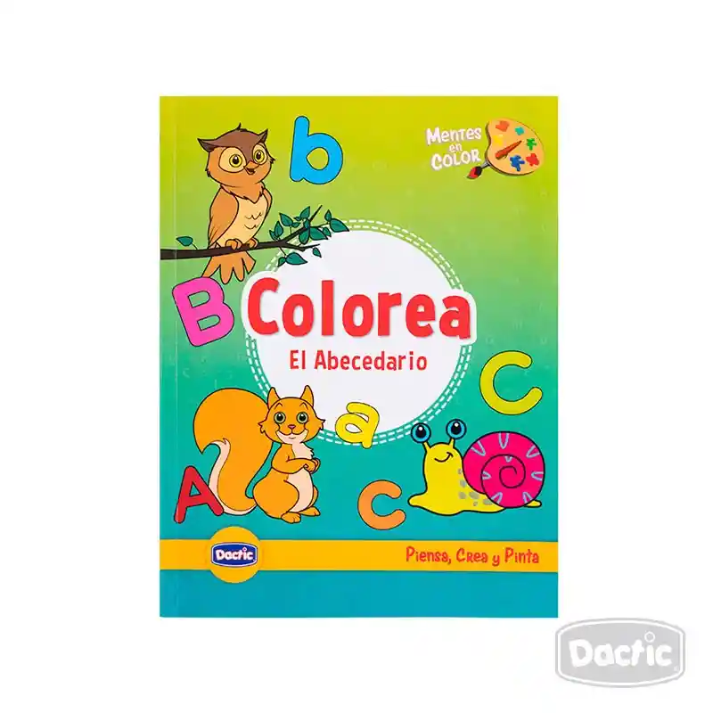 Libro Abecedario Para Colorear