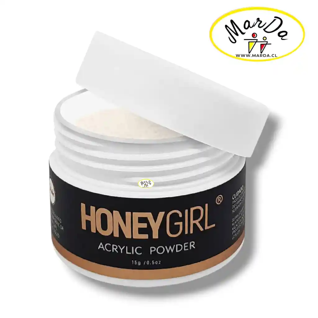 Polimero O Acrilico En Polvo Color Nude Honey Girl Para Manicure O Pedicure 15 Gramos