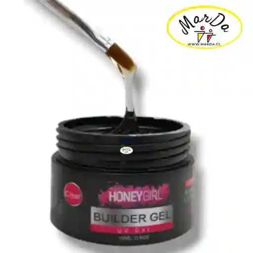 Gel Uv Builder Para Construccion Extension De Uñas Honey Girl Color Clear - Transparente