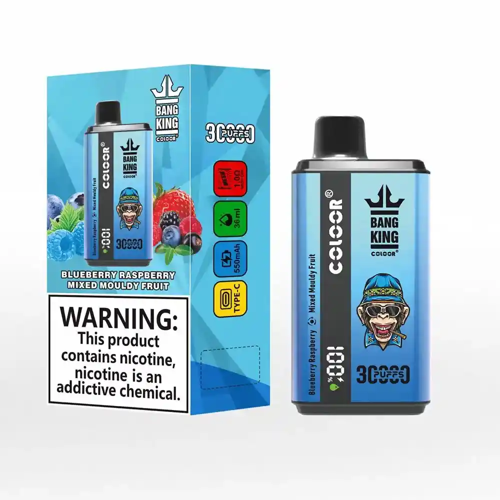 Vaper 30.000 Puff’s - Blueberry Raspberry + Mixed Mouldy Fruit - Vaporizador Desechable