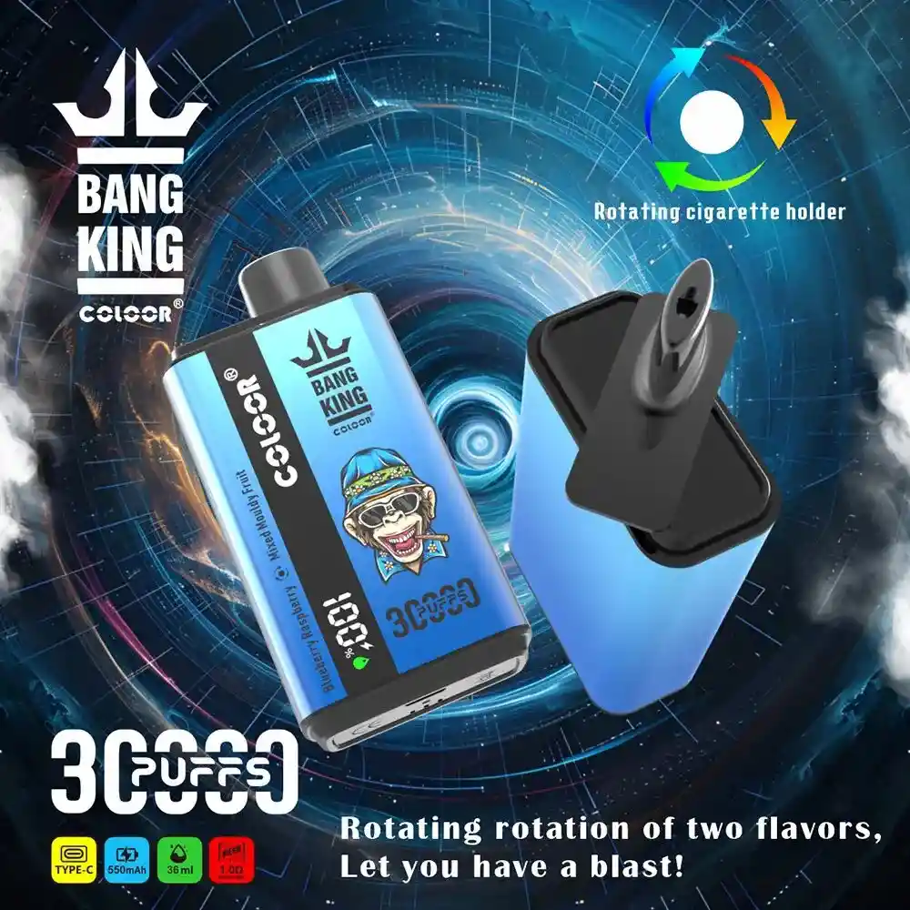 Vaporizador Desechable 30.000 Puff’s - Blueberry Ice + Strawberry Banana