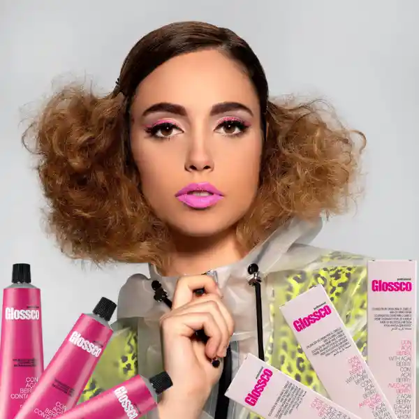 Tintura Glossco Rubio Medio 7.00 100 Ml.