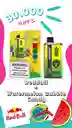 Vaper 30k Puffs · 2 X 1 · Redbull + Watermelon Bubble Candy