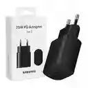 Adaptador 25w Para Samsung / Usb-c / Carga Rapida