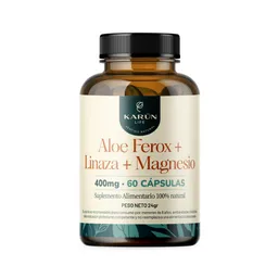 Aloe Ferox + Linaza + Magnesio 400mg (60cap)