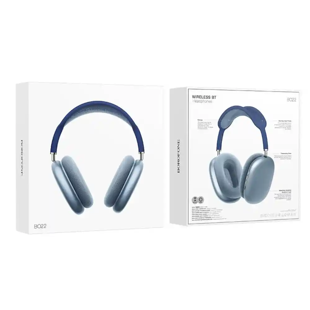 Audifonos Inalambricos Borofone B022 Azul