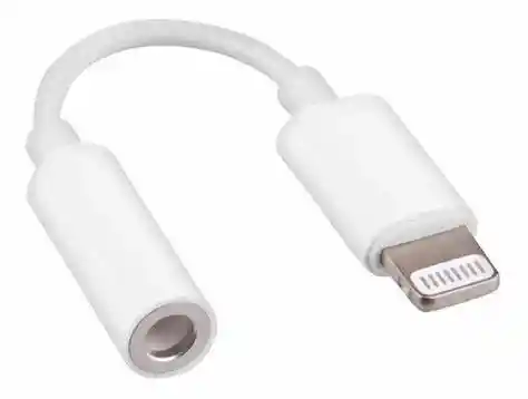 Adaptador De Lightning A Jack Para Audífonos De Iphone