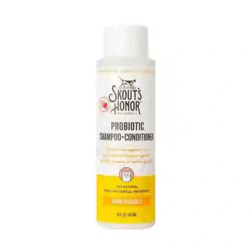 Skout’s Honor Shampoo Y Acondicionador Probiótico Para Gatos 473 Ml