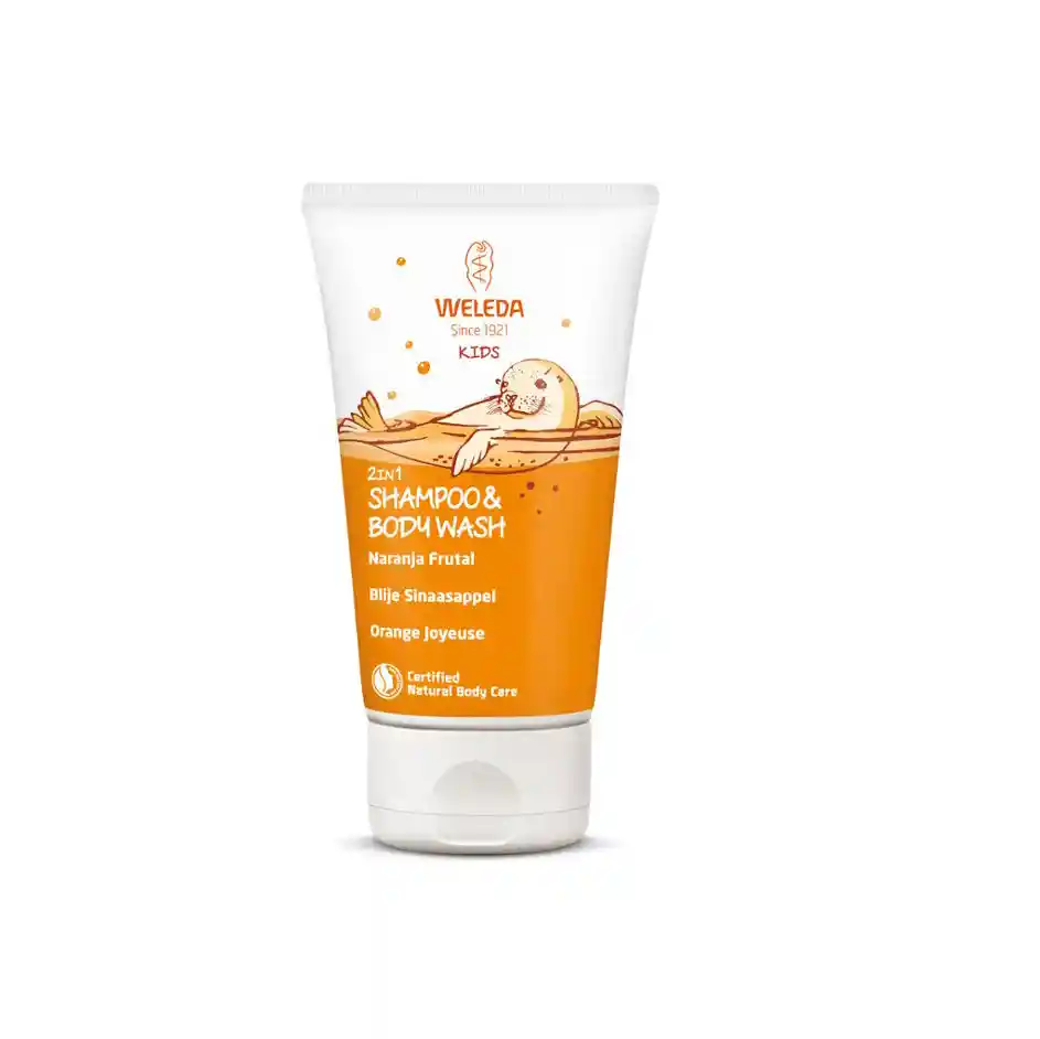 Weleda Shampoo Y Gel De Ducha Naranja