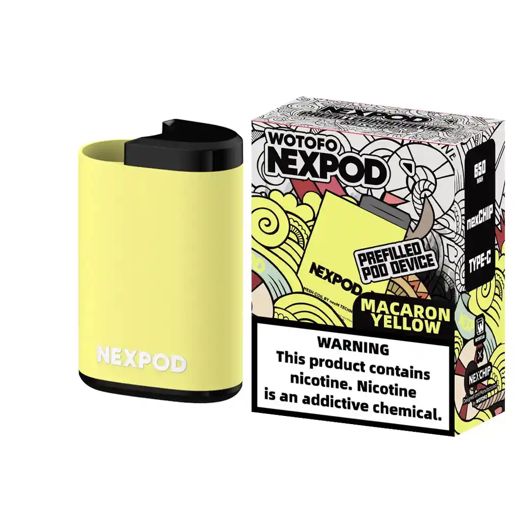 Vaper Nexpod Device Battery Color Macaron Yellow (sin Pod)