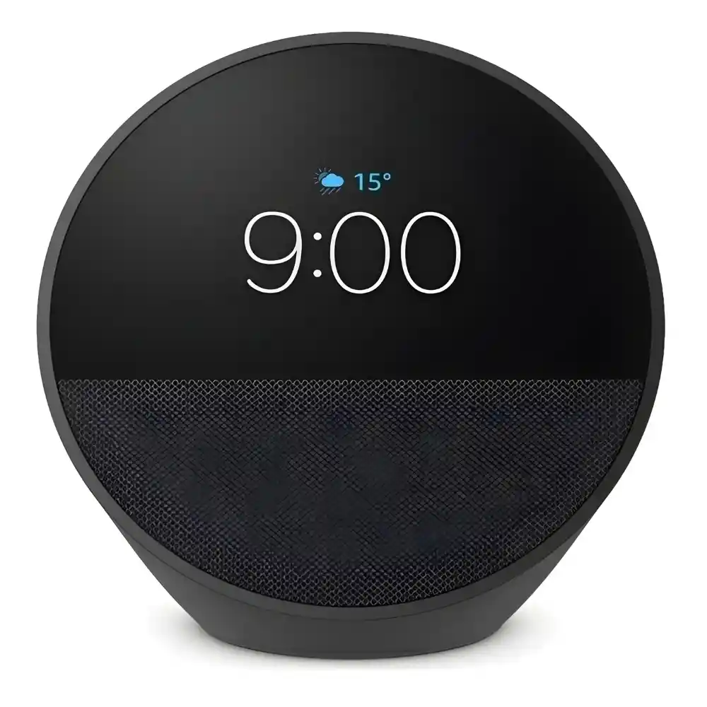 Amazon Echo Spot (2024) Negro – Parlante Inteligente Con Alexa