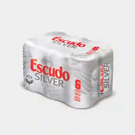 Escudo Silver Pack 6und 470 Ml