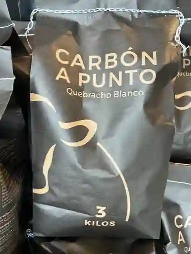 Carbón A Punto Quebracho 3kg