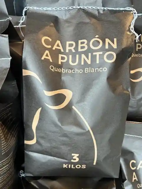 Carbón A Punto Quebracho 3kg