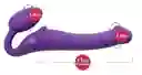 Vibrador Strapless Flexible Con 3 Motores Strap On