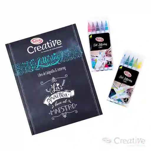 Set Libro Lettering Dúo