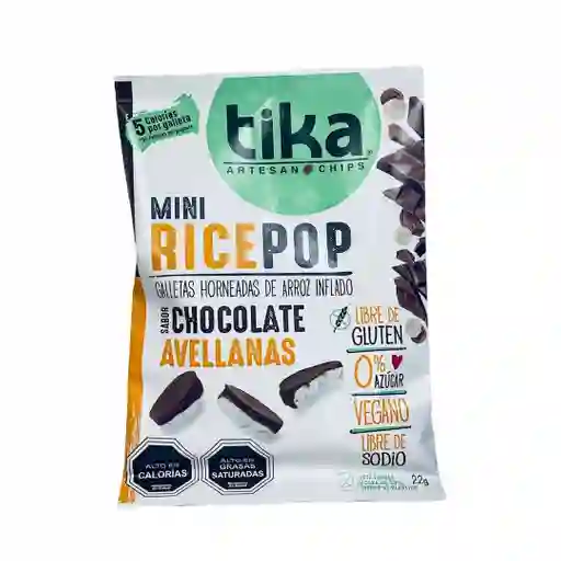 Tika, Mini Ricepop, Chocolate Avellana