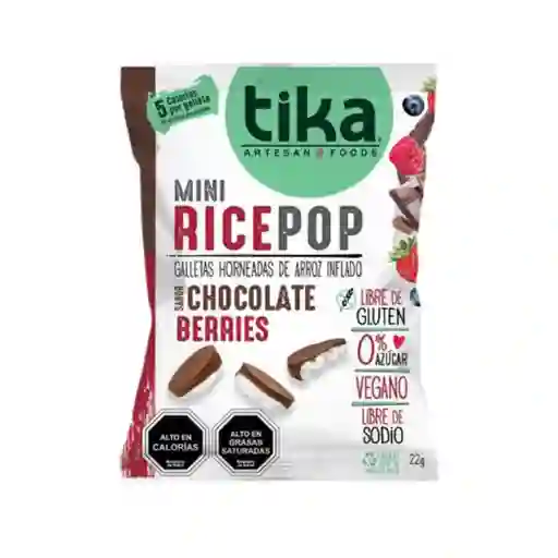 Tika, Mini Ricepop, Chocolate Berries