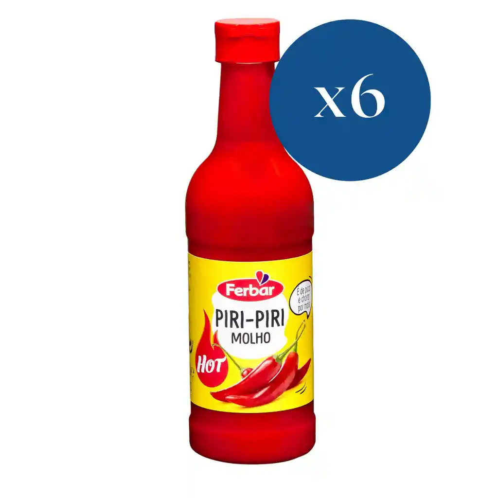 Salsa De Piri Piri – 6 Unidades