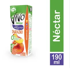 Vivo Nectar De Durazno 190ml