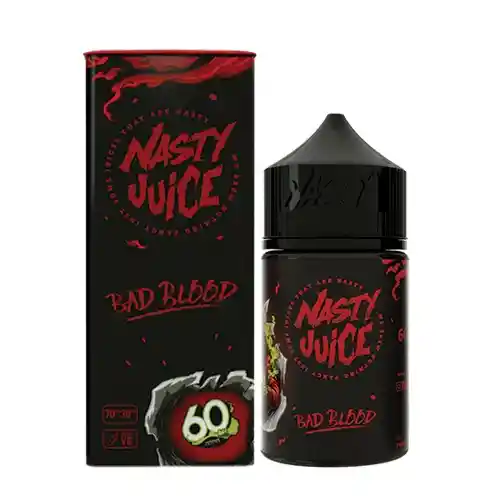 E-liquid Líquido Vaporizador Bad Blood 60ml 6% - Nasty Juice