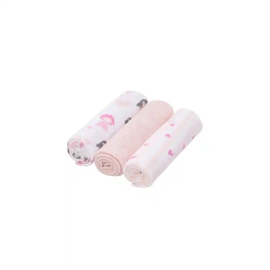 Set De 3 Tutos Bambino Rosado Princesas