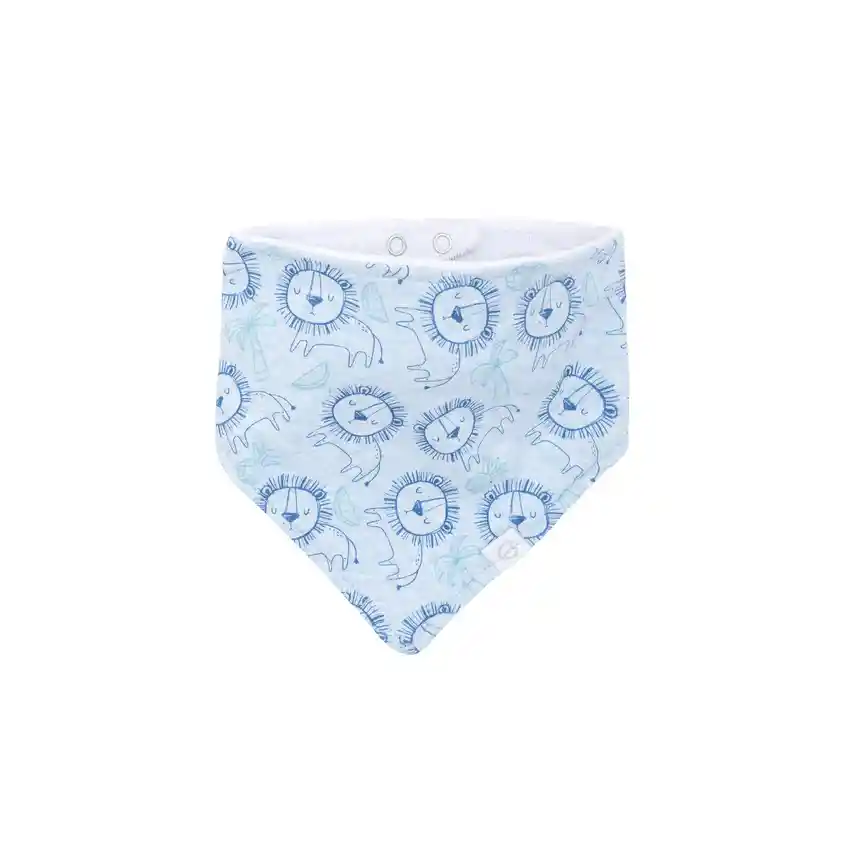 Bipack Babero Bandana Blanco León