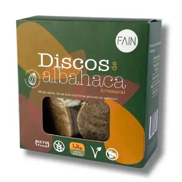 Discos Albahaca 150 Gr Fain - An188