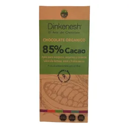 Dinkedesh Barra De Chocolate 85% Cacao 100 Gr