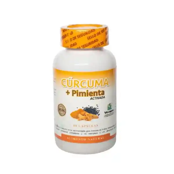 Curcuma Pimienta 60 Cap Arksuperfoods - An061