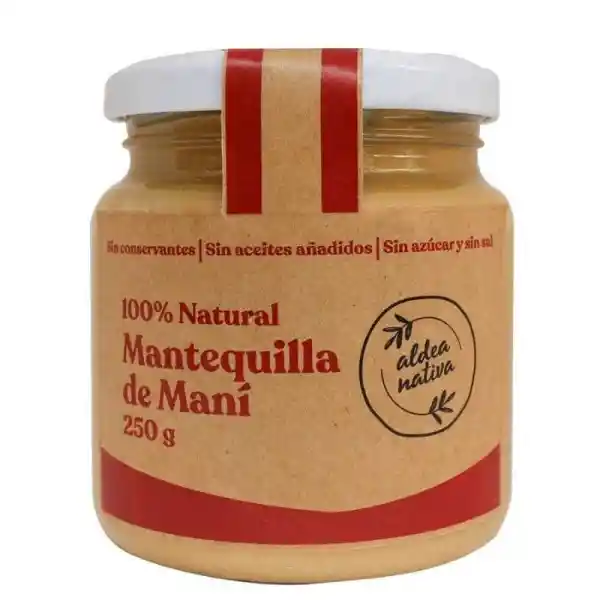 Mantequilla Mani 250 Gr Aldea Nativa - An010