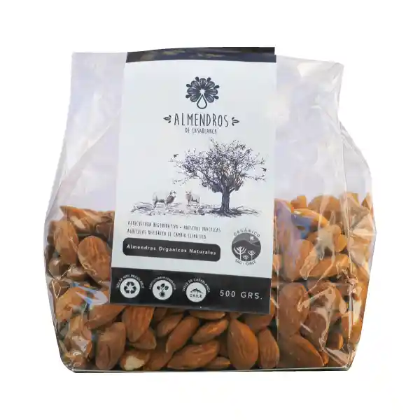 Almendros De Casablanca Almendra Orgánica 500 Gr