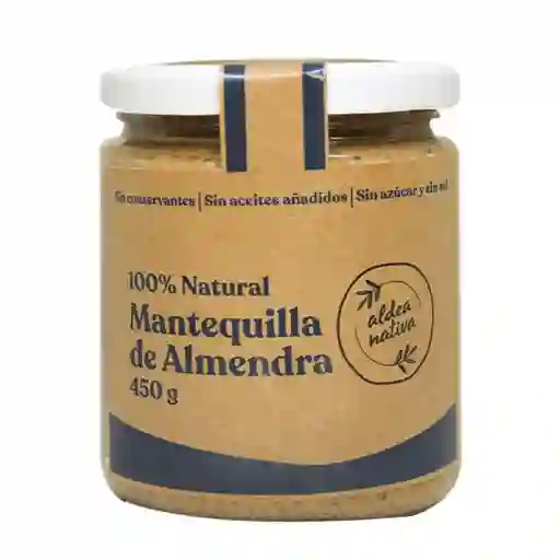 Mantequilla Almendra 450 Gr Aldea Nativa - An010