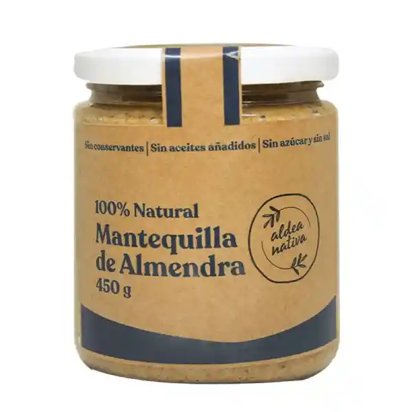 Mantequilla Almendra 450 Gr Aldea Nativa - An010