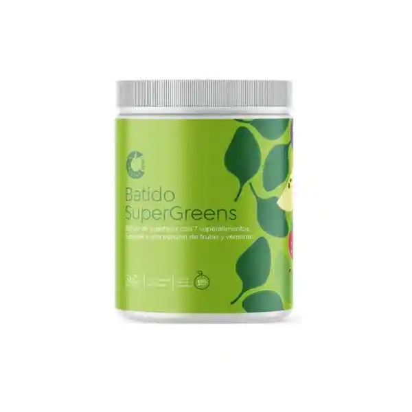 Cáscara Foods Batido Supergreens 360 Gr