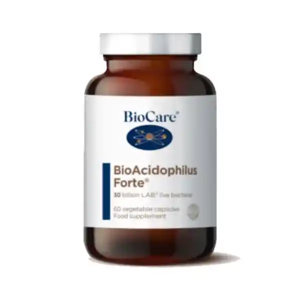 Probiotico Bioacidophilus Forte 30 Cap Biocare - An032