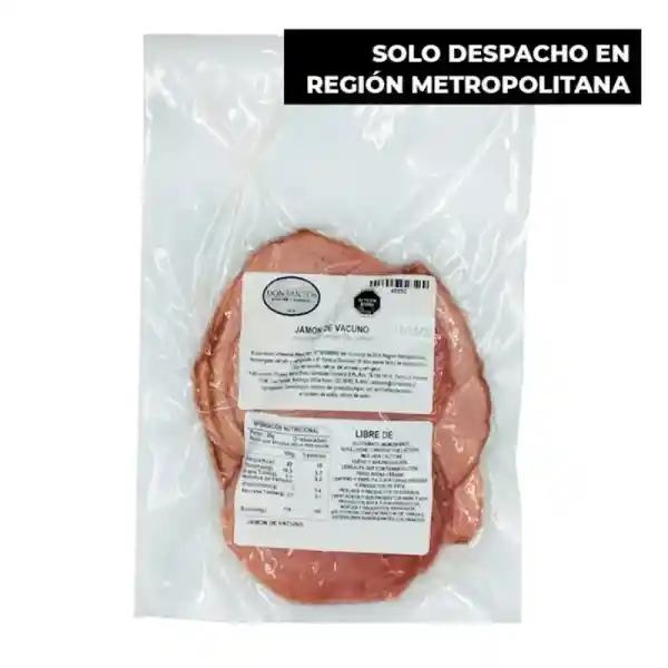 Jamon Vacuno Polloganso 250 Gr Don Santos - An141