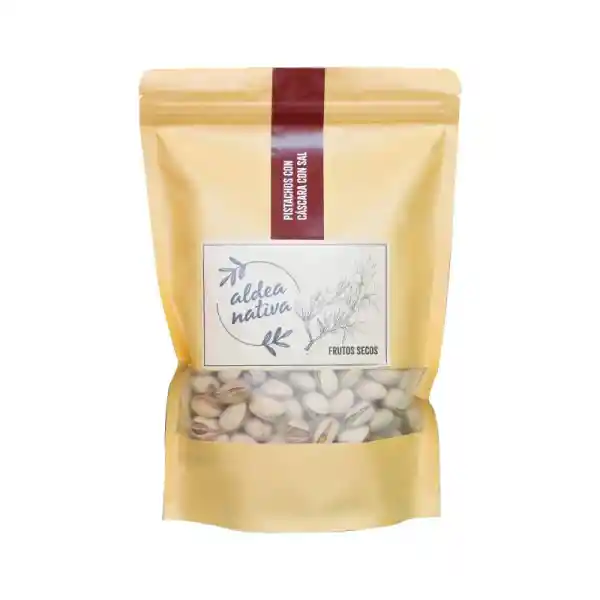 Pistachos Con Cascara Con Sal 500gr Aldea Nativa - An526