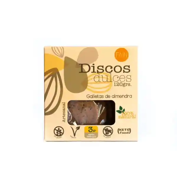 Disco Dulce 120 Gr Fain - An188