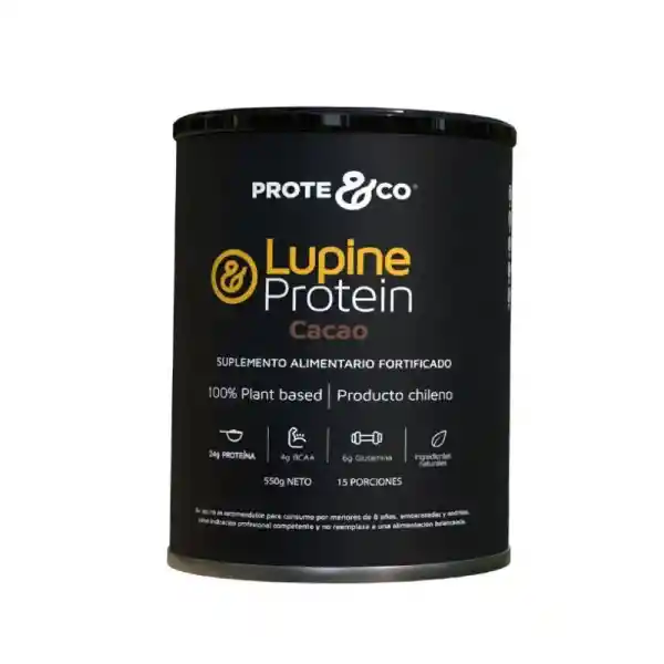 Lupine Protein Cacao 550 Gr Prote&co - An327