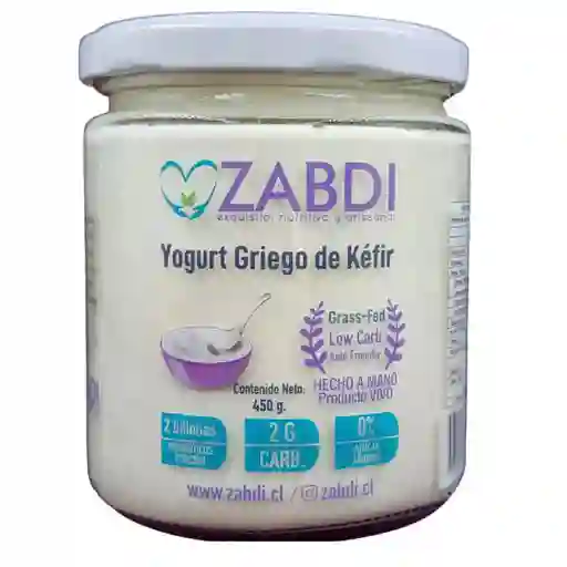 Yogurt Griego De Kefir 644 Gr Zabdi - An451