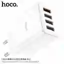 Cargador Hoco C102a 18w 1c3.0 4 Puertos Blanco