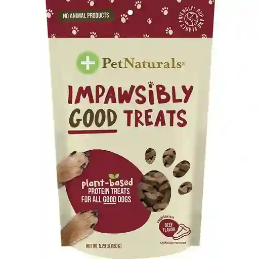 Snack Perro Pet Naturals Impawsibly Good Treats Beef 150g