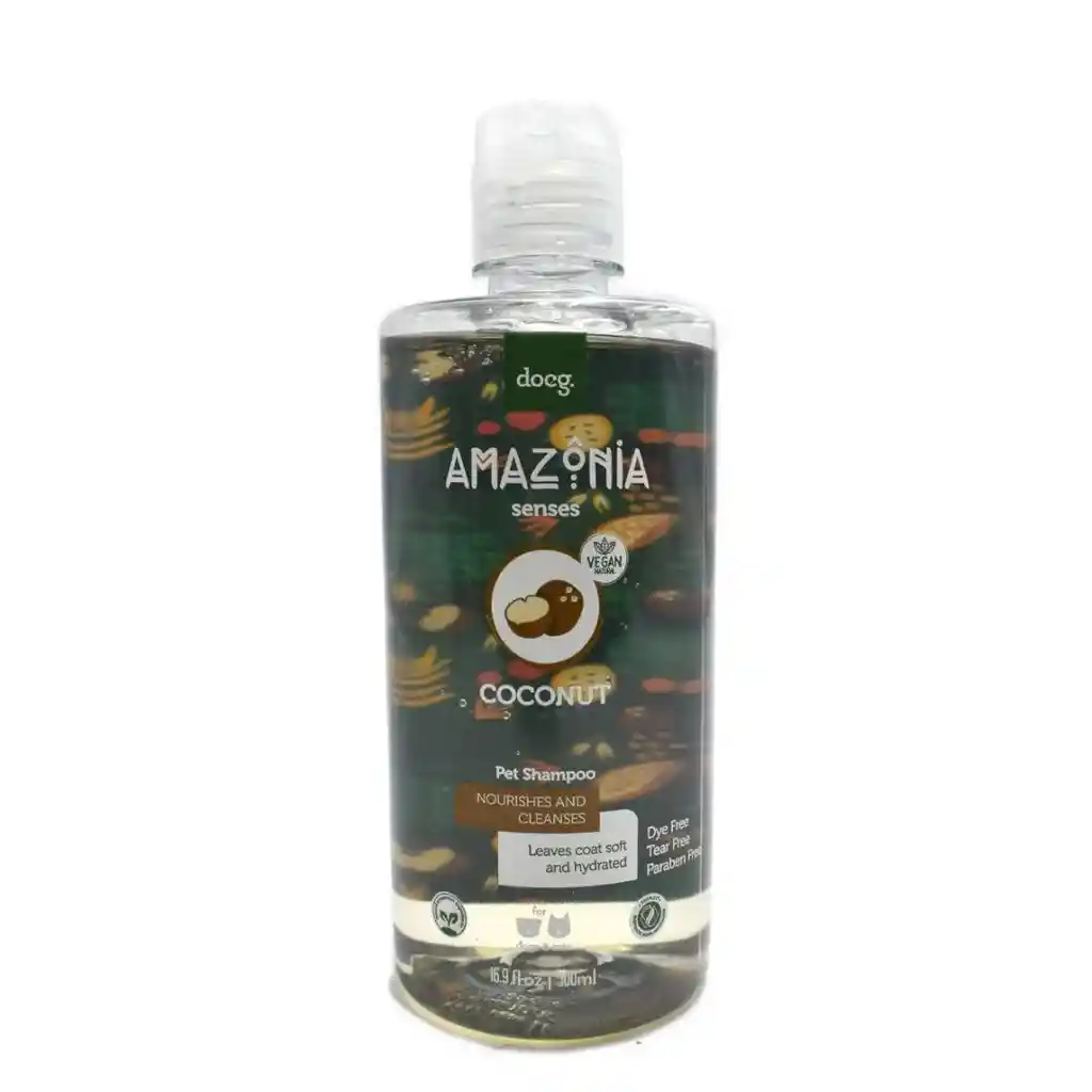 Amazonia - Shampoo De Coconut (coco) Para Perros Y Gatos 500ml