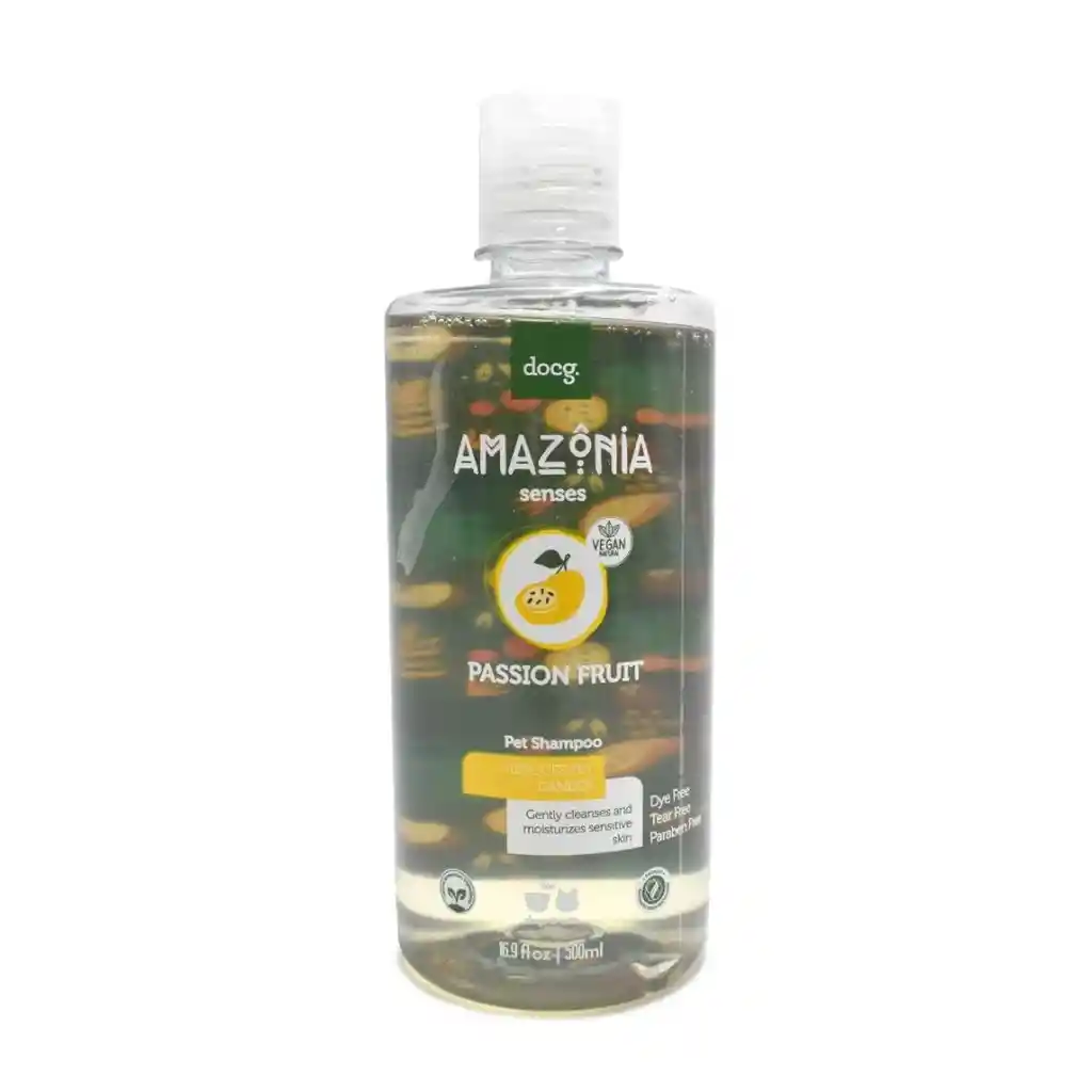 Amazonia - Shampoo Passion Fruit (maracuya) Para Perros Y Gatos 500ml