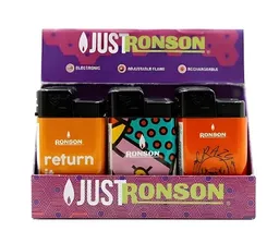 Encendedor Recargable Ronson Just Diseños