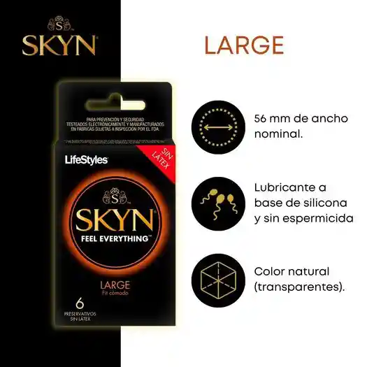 Lifestiles Skyn Fit Comodo Large 6 Und