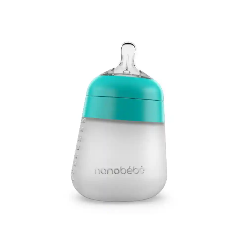 Mamadera De Silicona Flexy Nanobebe 270 Ml